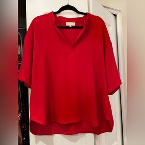 MELLODAY Scarlet Blouse